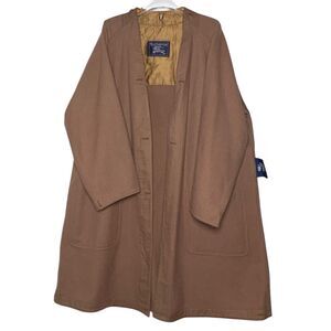 Burberrys Wool Trench Coat LINER ONLY 52L Trench 21 Wool & Camel Hair 50" Chest